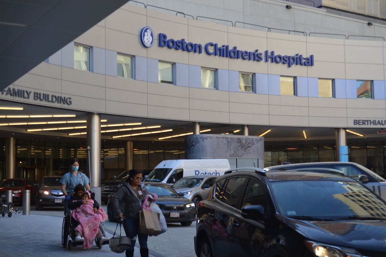 Patients and families outside Boston Children’s Hospital